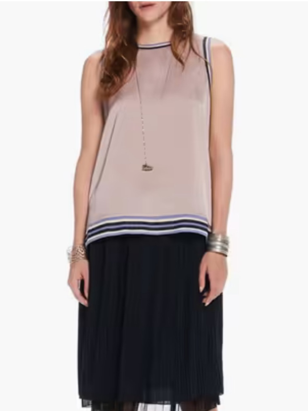 Scotch & SodaField of Stars Lavender Blouse